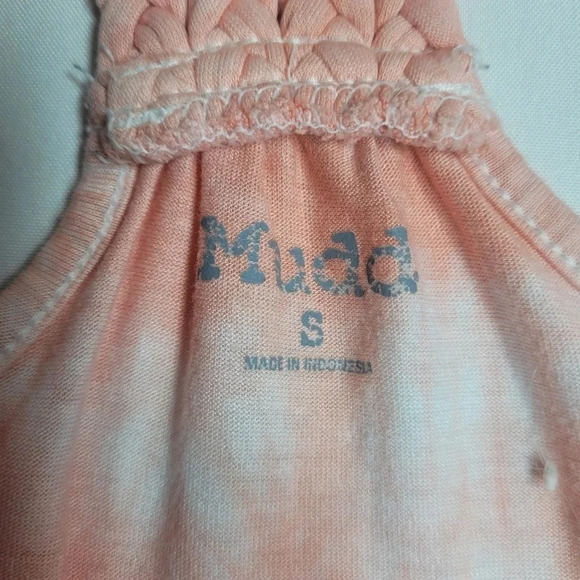 Donated! Y2K Mudd Tie Dye Peach Frenzy Crop Top sz S - Picture 6 of 9